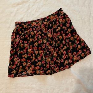 6 for $20 Delia’s floral roses button down skirt